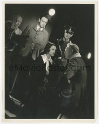 9j1298 FLORENTINE DAGGER candid 8x10.25 still 1935 director & cameraman filming Lindsay & Smith!