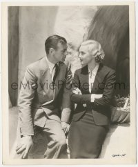 9j1312 GENERAL DIED AT DAWN 8x10 key book still 1936 Gary Cooper staring at Madeleine Carroll!