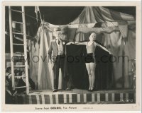 9j1321 GOLDIE 8x10 still 1931 super young sexy Jean Harlow performing in circus act, ultra rare!