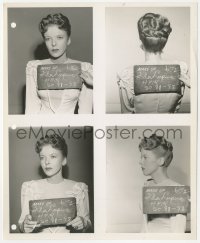 9j1347 IDA LUPINO hairstyle test 8.25x10 still 1945 how she looked for 2 years later The Man I Love!