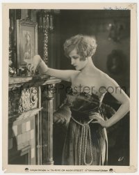 9j1365 KING ON MAIN STREET 8x10.25 still 1925 wonderful close up of Greta Nissen in sexiest dress!