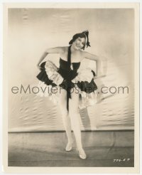 9j1435 POINTED HEELS 8x10 still 1929 Fay Wray full-length in sexy dancer's outfit on stage!