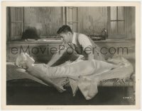 9j1444 RED DUST 8x10.25 still 1932 Clark Gable leaning over sexy Jean Harlow laying in bed!
