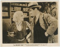 9j1468 SECRET 6 deluxe English 7.75x10 still 1931 sexy young Jean Harlow smiling at Johnny Mack Brown!