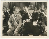 9j1490 SONS OF THE DESERT 8x10.25 still 1933 Stan Laurel & Oliver Hardy w/hand caught at convention!