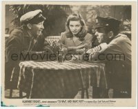 9j1514 TO HAVE & HAVE NOT 8x10.25 still 1944 Lauren Bacall eyeing Humphrey Bogart by Walter Brennan!