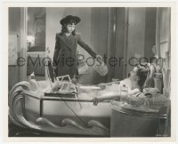 9j1549 WOMEN 8.25x10 still 1939 Virginia Weidler handing sponge to Joan Crawford in bubble bath!