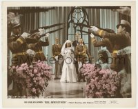 9j1182 YOU'LL NEVER GET RICH color-glos 8x10 still 1941 Fred Astaire & Rita Hayworth at wedding!