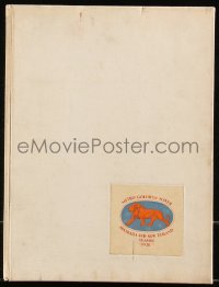 9j0059 MGM 1927-28 campaign book 1927 Lon Chaney in The Hypnotist, Lillian Gish, Greta Garbo, rare!