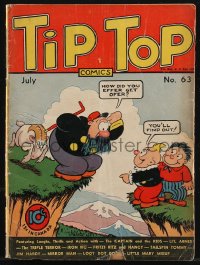 9j0009 TIP TOP COMICS #63 comic book July 1941 The Captain and the Kids, Li'l Abner, Tailspin Tommy