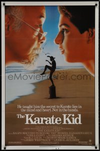 9j0309 KARATE KID 1sh 1984 Pat Morita, Ralph Macchio, teen martial arts classic!