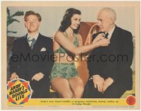 9j0643 ANDY HARDY'S DOUBLE LIFE LC 1942 Mickey Rooney, sexy swimmer Esther Williams & Lewis Stone!