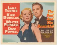 9j0564 BAD & THE BEAUTIFUL TC 1953 Vincente Minnelli directed, sexy Lana Turner and Kirk Douglas!