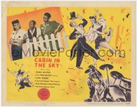 9j0676 CABIN IN THE SKY LC 1943 Lena Horne, Rochester, Ethel Waters + great artwork, very rare!