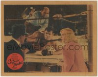 9j0677 CAIN & MABEL LC 1936 Marion Davies by boxer Clark Gable as he's counted out by referee!