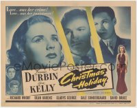 9j0574 CHRISTMAS HOLIDAY TC 1944 Deanna Durbin, Gene Kelly, from W. Somerset Maugham story!