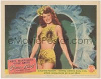 9j0695 COVER GIRL LC 1944 full-length close up of sexiest radiant ravishing Rita Hayworth!