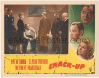 9j0696 CRACK-UP LC #3 1946 Pat O'Brien, sexy Claire Trevor, Herbert Marshall, artwork forgery!
