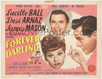 9j0585 FOREVER DARLING TC 1956 angel James Mason, Desi Arnaz & Lucille Ball, I Love Lucy!