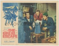 9j0755 GREAT ESCAPE LC #8 1963 Steve McQueen & James Garner make moonshine for 4th of July!