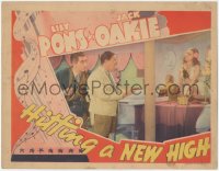 9j0768 HITTING A NEW HIGH LC 1937 Jack Oakie & Edward Everett Horton in Lily Pons' dressing room!