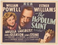 9j0592 HOODLUM SAINT TC 1946 William Powell between pretty Esther Williams & Angela Lansbury!