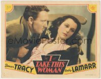 9j0777 I TAKE THIS WOMAN LC 1940 Hedy Lamarr asks Spencer Tracy why he won't let her die!