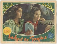 9j0795 LADY OF THE TROPICS LC 1939 c/u of Gloria Franklin comforting Hedy Lamarr, very rare!