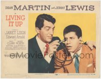 9j0811 LIVING IT UP LC #1 1954 Dean Martin pokes Jerry Lewis in the eye with stethoscope!