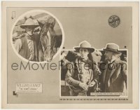 9j0837 MONEY CORRAL LC 1919 William S. Hart with horse & with man wanting to hire him, ultra rare!