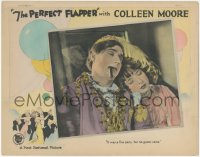 9j0866 PERFECT FLAPPER LC 1924 Colleen Moore & Syd Chaplin fall asleep when no guests came to party!