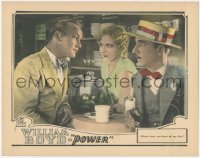9j0873 POWER LC 1928 dam builder William Boyd flirting with Jacqueline Logan in diner, rare!