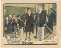9j0876 POWER LC 1928 dam builder William Boyd holding hands w/ Jacqueline Logan by clumsy Alan Hale!
