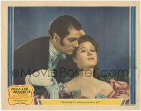 9j0879 PRIDE & PREJUDICE LC 1940 Laurence Olivier asks Greer Garson to marry him, Jane Austen!