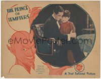 9j0880 PRINCE OF TEMPTERS LC 1926 Ben Lyon met temptress queen Lya De Putti, cool devil art, rare!