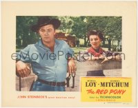 9j0888 RED PONY LC #2 1949 Robert Mitchum is Myrna Loy's ranch hand, written by John Steinbeck!