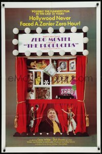9j0420 PRODUCERS 1sh 1967 Mel Brooks, Zero Mostel & Gene Wilder produce Broadway play, cool image!