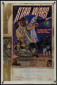 9j0486 STAR WARS style D NSS style 1sh 1978 George Lucas, circus poster art by Struzan & White!
