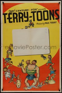 9j0506 TERRY-TOONS stock 1sh 1939 great images of many Paul Terry wacky cartoon characters!