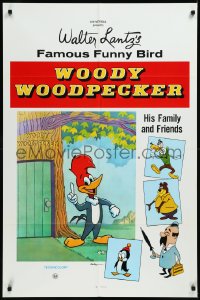 9j0555 WOODY WOODPECKER 1sh 1960s Walter Lantz' famous funny bird, Chilly Willy & more!