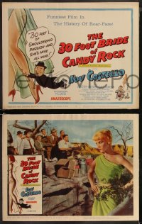 9j1012 30 FOOT BRIDE OF CANDY ROCK 8 LCs 1959 cool images of giant Dorothy Provine & Lou Costello!
