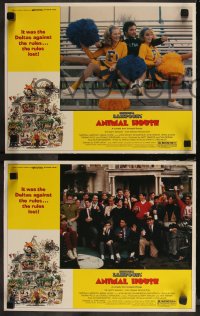 9j1126 ANIMAL HOUSE 4 LCs 1978 John Belushi, John Landis directed college classic, complete set!