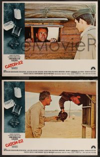 9j1026 CATCH 22 8 LCs 1970 Alan Arkin, Orson Welles, Anthony Perkins, directed by Mike Nichols!