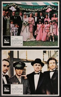 9j1106 GODFATHER 6 LCs 1972 Brando, Pacino, great images from Francis Ford Coppola classic!