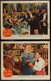 9j1120 IN THE GOOD OLD SUMMERTIME 5 LCs 1949 images of Buster Keaton, Judy Garland, Van Johnson!