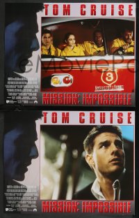 9j1058 MISSION IMPOSSIBLE 8 LCs 1996 Tom Cruise, Jean Reno, Brian De Palma directed!
