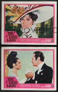 9j1061 MY FAIR LADY 8 LCs 1964 Audrey Hepburn, Rex Harrison, George Cukor classic!