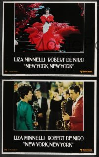 9j1062 NEW YORK NEW YORK 8 LCs 1977 Robert De Niro, Liza Minnelli, Martin Scorsese directed!
