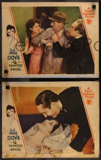 9j1143 PAINTED ANGEL 3 LCs 1929 great images of sexy Billie Dove, Edmund Lowe, ultra rare!