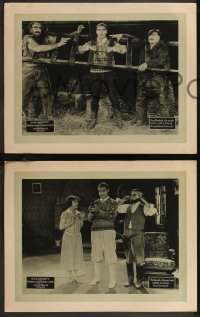 9j1123 RIDERS OF THE PURPLE COWS 5 LCs 1924 great images of Ralph Graves & pretty Alice Day!